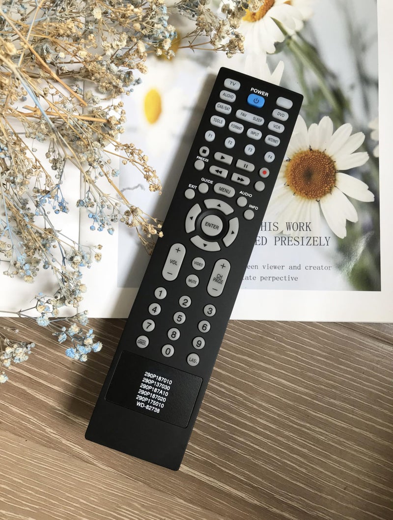 BOMAZ Replacement Remote Control for Mitsubishi TV LT-40151 WD-60735 WD-67037 WD-62530 WD-62531 WD-65736 WD-65731 WD-73742 - Image 4